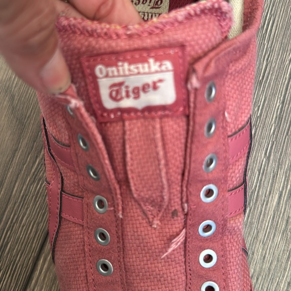Onitsuka Tiger Pink Casual Sneakers size 9.5 - Picture 7 of 10